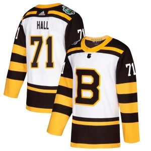 Youth Boston Bruins Taylor Hall Adidas Authentic 2019 Winter Classic Jersey - White