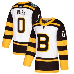 Youth Boston Bruins Reilly Walsh Adidas Authentic 2019 Winter Classic Jersey - White