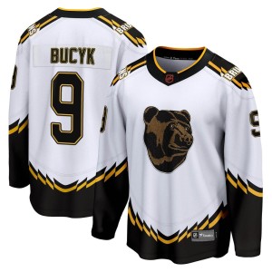 Youth Boston Bruins Johnny Bucyk Fanatics Branded Breakaway Special Edition 2.0 Jersey - White