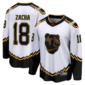 Youth Boston Bruins Pavel Zacha Fanatics Branded Breakaway Special Edition 2.0 Jersey - White