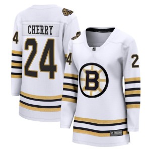 Women's Boston Bruins Don Cherry Fanatics Branded Premier Breakaway 100th Anniversary Jersey - White