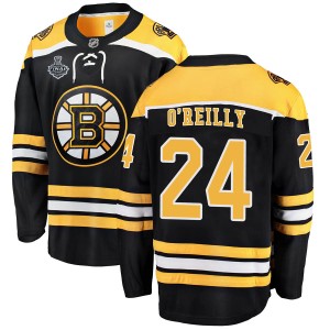 Youth Boston Bruins Terry O'Reilly Fanatics Branded Breakaway Home 2019 Stanley Cup Final Bound Jersey - Black