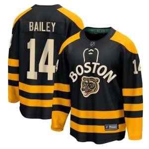 Men's Boston Bruins Garnet Ace Bailey Fanatics Branded Breakaway 2023 Winter Classic Jersey - Black