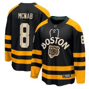 Men's Boston Bruins Peter Mcnab Fanatics Branded Breakaway 2023 Winter Classic Jersey - Black
