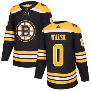 Men's Boston Bruins Reilly Walsh Adidas Authentic Home Jersey - Black