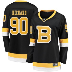Women's Boston Bruins Anthony Richard Fanatics Branded Premier Breakaway Alternate Jersey - Black