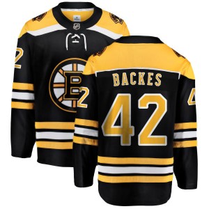 Youth Boston Bruins David Backes Fanatics Branded Home Breakaway Jersey - Black