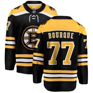 Men's Boston Bruins Ray Bourque Fanatics Branded Home Breakaway Jersey - Black