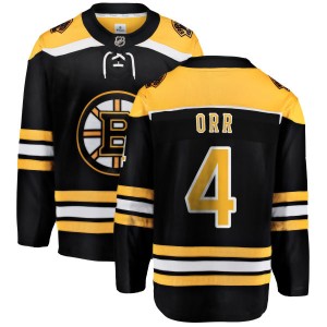 Men's Boston Bruins Bobby Orr Fanatics Branded Home Breakaway Jersey - Black