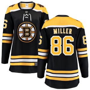 Women's Boston Bruins Kevan Miller Fanatics Branded Home Breakaway Jersey - Black
