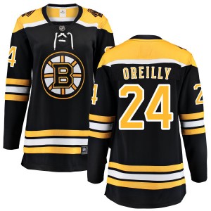 Women's Boston Bruins Terry O'Reilly Fanatics Branded Home Breakaway Jersey - Black