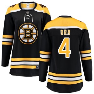 Women's Boston Bruins Bobby Orr Fanatics Branded Home Breakaway Jersey - Black