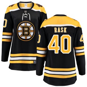 Women's Boston Bruins Tuukka Rask Fanatics Branded Home Breakaway Jersey - Black