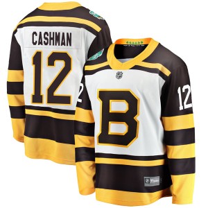 Youth Boston Bruins Wayne Cashman Fanatics Branded 2019 Winter Classic Breakaway Jersey - White