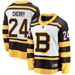 Youth Boston Bruins Don Cherry Fanatics Branded 2019 Winter Classic Breakaway Jersey - White