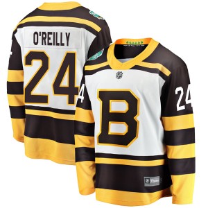 Youth Boston Bruins Terry O'Reilly Fanatics Branded 2019 Winter Classic Breakaway Jersey - White