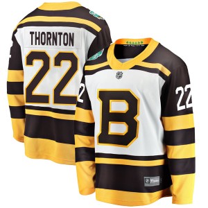 Youth Boston Bruins Shawn Thornton Fanatics Branded 2019 Winter Classic Breakaway Jersey - White