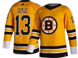 Youth Boston Bruins Charlie Coyle Adidas Breakaway 2020/21 Special Edition Jersey - Gold