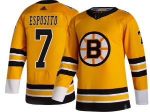 Youth Boston Bruins Phil Esposito Adidas Breakaway 2020/21 Special Edition Jersey - Gold