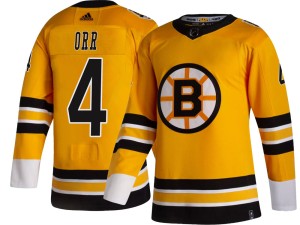 Youth Boston Bruins Bobby Orr Adidas Breakaway 2020/21 Special Edition Jersey - Gold