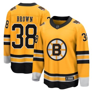 Youth Boston Bruins Patrick Brown Fanatics Branded Breakaway 2020/21 Special Edition Jersey - Gold