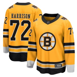 Youth Boston Bruins Brett Harrison Fanatics Branded Breakaway 2020/21 Special Edition Jersey - Gold