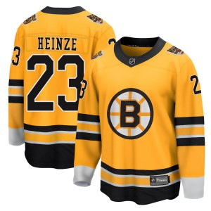 Youth Boston Bruins Steve Heinze Fanatics Branded Breakaway 2020/21 Special Edition Jersey - Gold