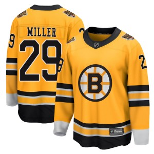 Youth Boston Bruins Jay Miller Fanatics Branded Breakaway 2020/21 Special Edition Jersey - Gold