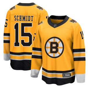 Youth Boston Bruins Milt Schmidt Fanatics Branded Breakaway 2020/21 Special Edition Jersey - Gold