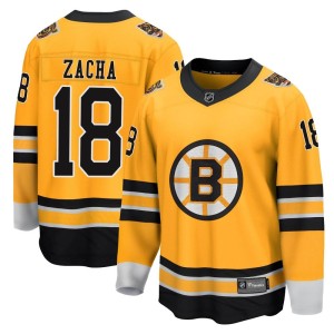 Youth Boston Bruins Pavel Zacha Fanatics Branded Breakaway 2020/21 Special Edition Jersey - Gold