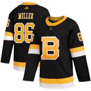 Youth Boston Bruins Kevan Miller Adidas Authentic Alternate Jersey - Black