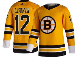 Men's Boston Bruins Wayne Cashman Adidas Breakaway 2020/21 Special Edition Jersey - Gold