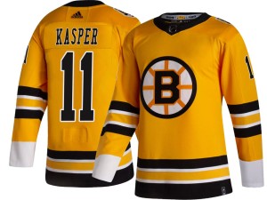 Men's Boston Bruins Steve Kasper Adidas Breakaway 2020/21 Special Edition Jersey - Gold