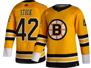 Men's Boston Bruins Pj Stock Adidas Breakaway 2020/21 Special Edition Jersey - Gold