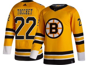 Men's Boston Bruins Rick Tocchet Adidas Breakaway 2020/21 Special Edition Jersey - Gold