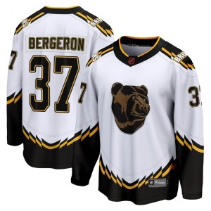Men's Boston Bruins Patrice Bergeron Fanatics Branded Breakaway Special Edition 2.0 Jersey - White