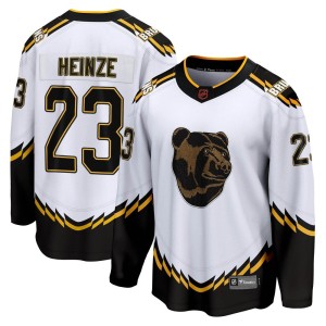 Men's Boston Bruins Steve Heinze Fanatics Branded Breakaway Special Edition 2.0 Jersey - White