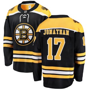 Men's Boston Bruins Stan Jonathan Fanatics Branded Breakaway Home Jersey - Black