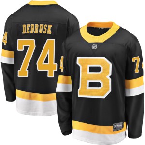 Men's Boston Bruins Jake DeBrusk Fanatics Branded Premier Breakaway Alternate Jersey - Black