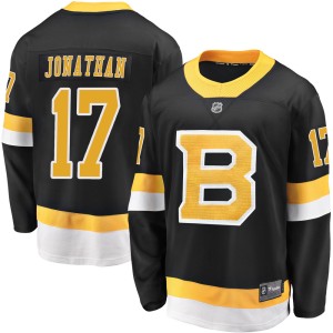 Men's Boston Bruins Stan Jonathan Fanatics Branded Premier Breakaway Alternate Jersey - Black