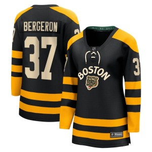 Women's Boston Bruins Patrice Bergeron Fanatics Branded Breakaway 2023 Winter Classic Jersey - Black