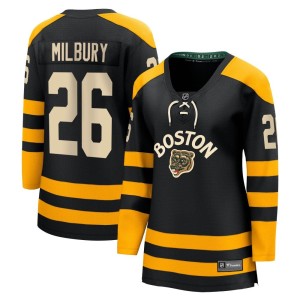 Women's Boston Bruins Mike Milbury Fanatics Branded Breakaway 2023 Winter Classic Jersey - Black
