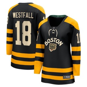 Women's Boston Bruins Ed Westfall Fanatics Branded Breakaway 2023 Winter Classic Jersey - Black