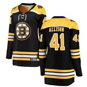 Women's Boston Bruins Jason Allison Fanatics Branded Breakaway Home Jersey - Black