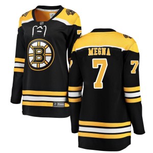 Women's Boston Bruins Jayson Megna Fanatics Branded Breakaway Home Jersey - Black
