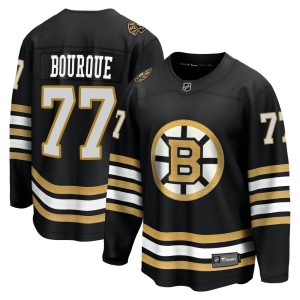 Men's Boston Bruins Ray Bourque Fanatics Branded Premier Breakaway 100th Anniversary Jersey - Black