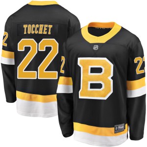 Youth Boston Bruins Rick Tocchet Fanatics Branded Premier Breakaway Alternate Jersey - Black