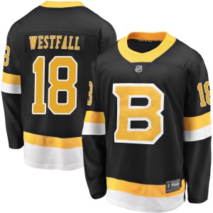 Youth Boston Bruins Ed Westfall Fanatics Branded Premier Breakaway Alternate Jersey - Black