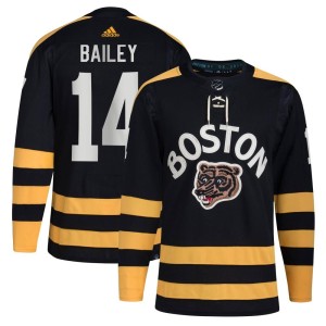 Men's Boston Bruins Garnet Ace Bailey Adidas Authentic 2023 Winter Classic Jersey - Black
