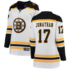Women's Boston Bruins Stan Jonathan Fanatics Branded Breakaway Away Jersey - White